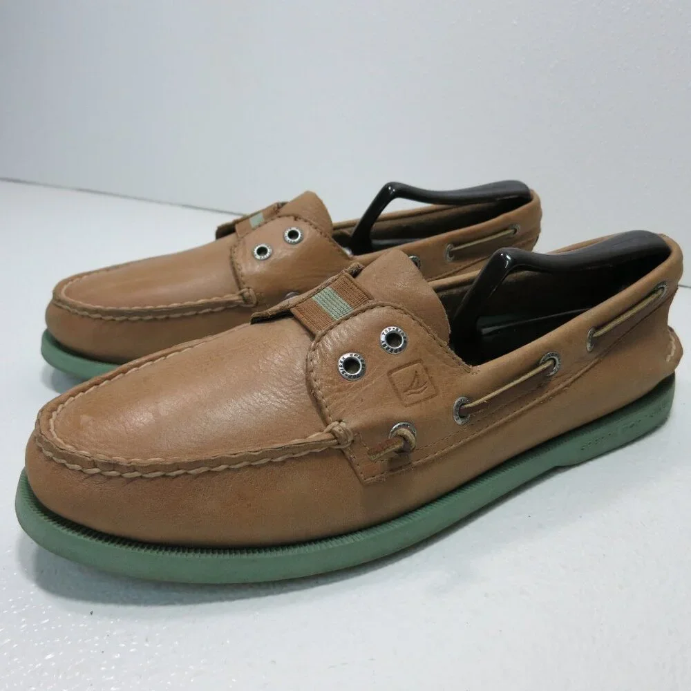 Sperry Top-Sider Nubuck Leather Boat Deck Shoes Men's Footwear Shoe's 10 M